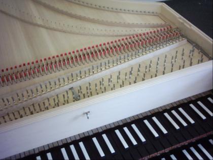 Französisches Cembalo zu verkaufen Modell Zuckermann nach Taskin FF-g3 2-ma