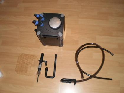 Aussenfilter mit zubehör bis 300 liter funktionstüchtig