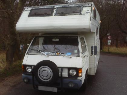 Baustelle Wohnmobil zu verkaufen