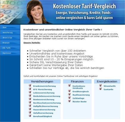 Kosten senken bei DSL Strom Gas Finanzen und Versicherungen