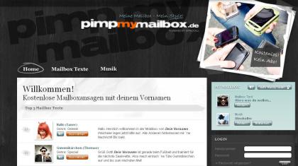 Pimpmymailbox - Meine Mailbox Mein Style