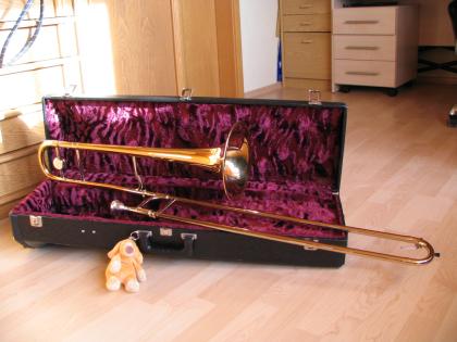 Tenorposaune Kühnl Hoyer Bolero Medium sehr guter Zustand