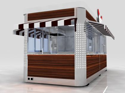 Kiosk Paris Neu in Markt