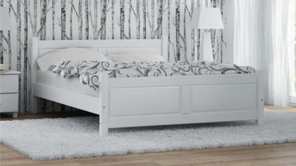 Kieferbett Doppelbett mit Lattenrost Ehebett 160x200 LENA