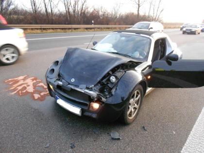Smart Roadster Unfallwagen Frontschaden