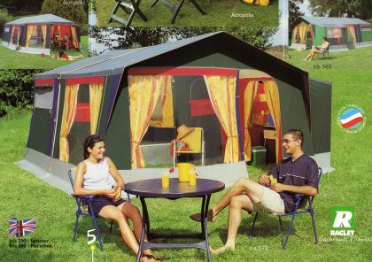 Faltcaravan Raclet Iris 230 EZ. 05. 2022 Tempo 100 Zul. 1-te Hand