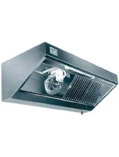 Wandhaube WMR 140x70x45 cm Filtertyp B Beleuchtung Motor