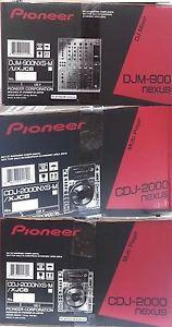 Verkaufs 2X Pioneer CDJ-2000-M DJM-900NXS-M Platinum Edition eingeschränktes S