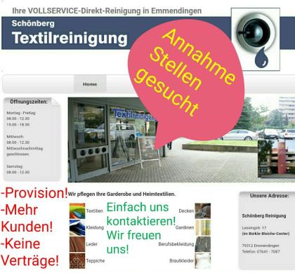 PROVISION Annahmestellen für Reinigung im Breisgau