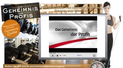 Das Geheimnis der Profis Der Schlüssel für höchste Leistung Fitness und Vita
