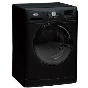 Verkaufe neuwertige schwarze Whirlpool Waschmaschine