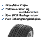 Hier gibt es Reifen zu klitzek