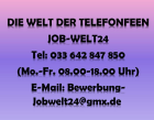 Telefonistin Heimarbeit Job Koblenz und ü-all Arbeit Homeoffice- Verdienst bis 4