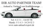 Auto verkaufen bei Autoankauf Export Hier bundesweiter Gebrauchtwagen Ankauf